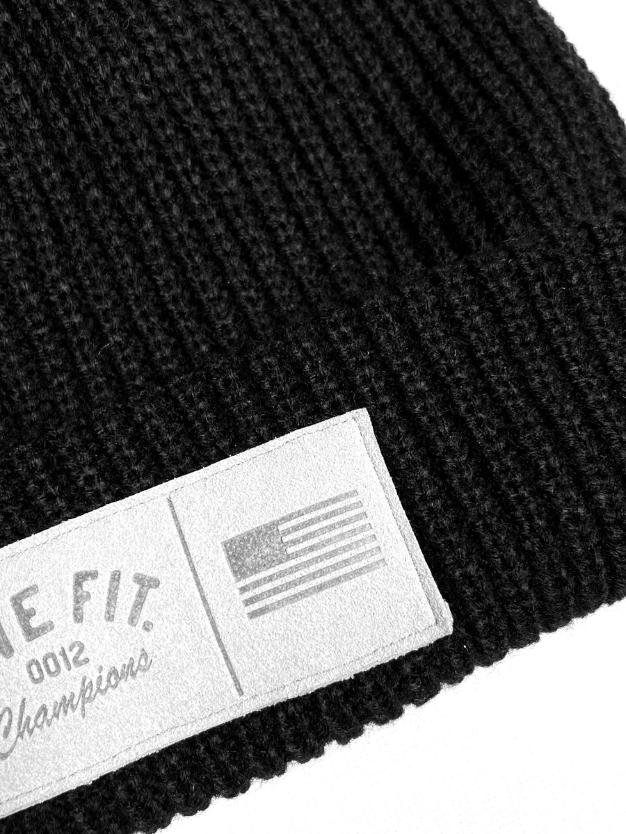 Champions Knit Beanie - Black