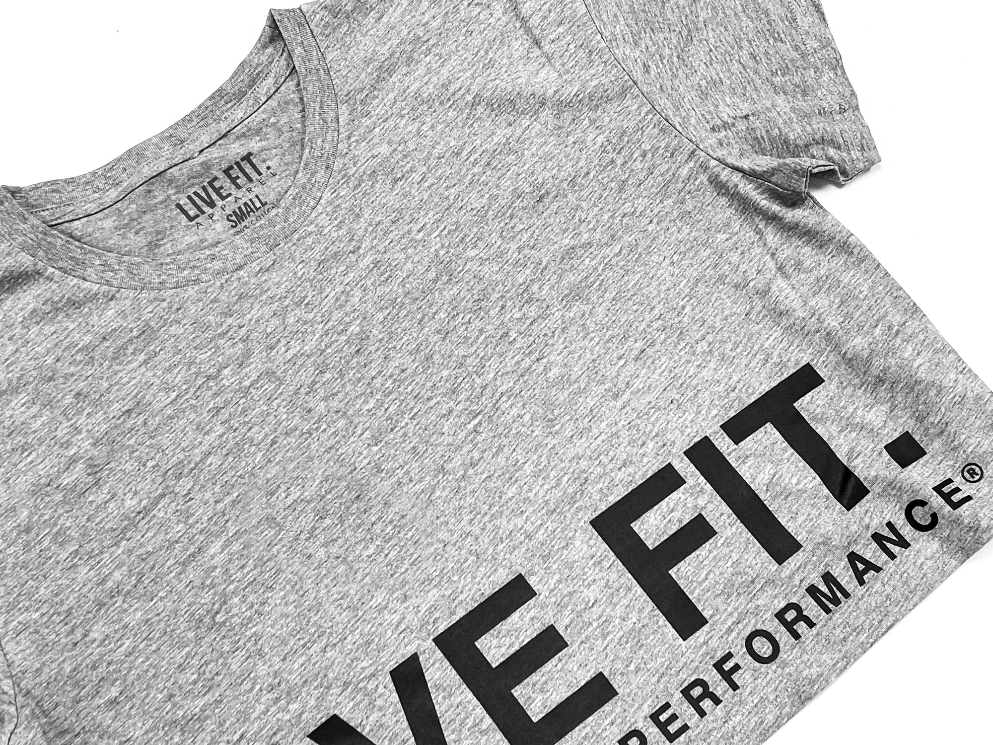 Urban Crop Tee - Heather Grey