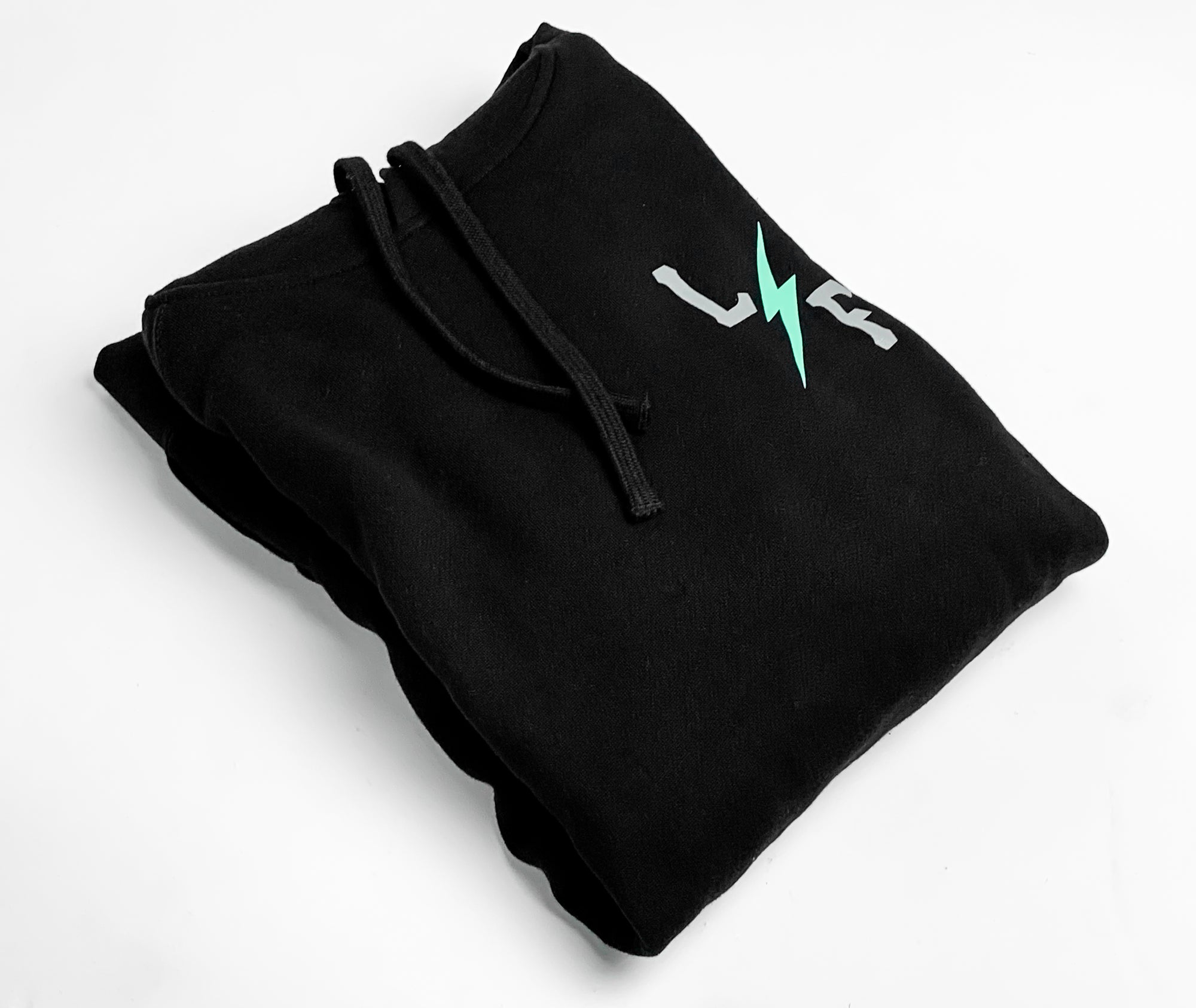 RT Bolt Hoodie - Black / Teal