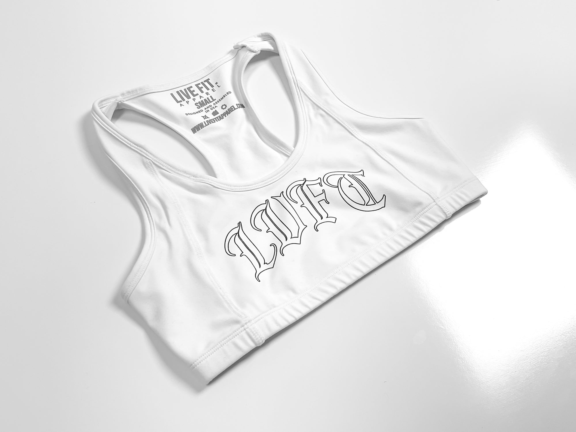 Gotham Sports Bra - White