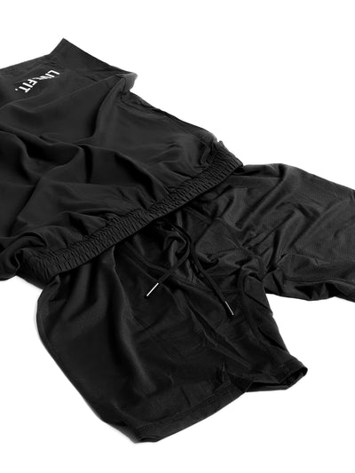 Ultra Soft Inner Mesh Active Shorts - Black