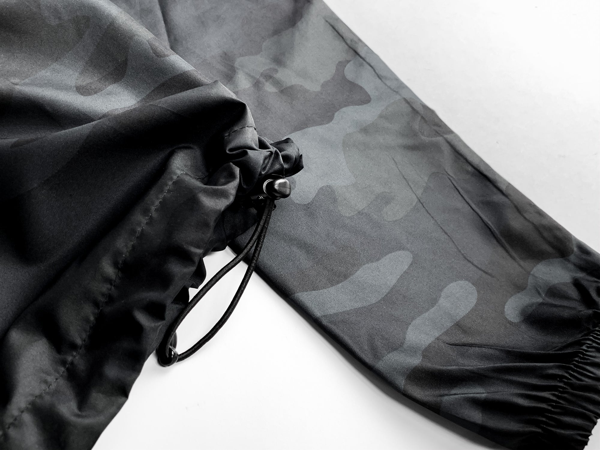 Camo Windbreaker - Black Camo