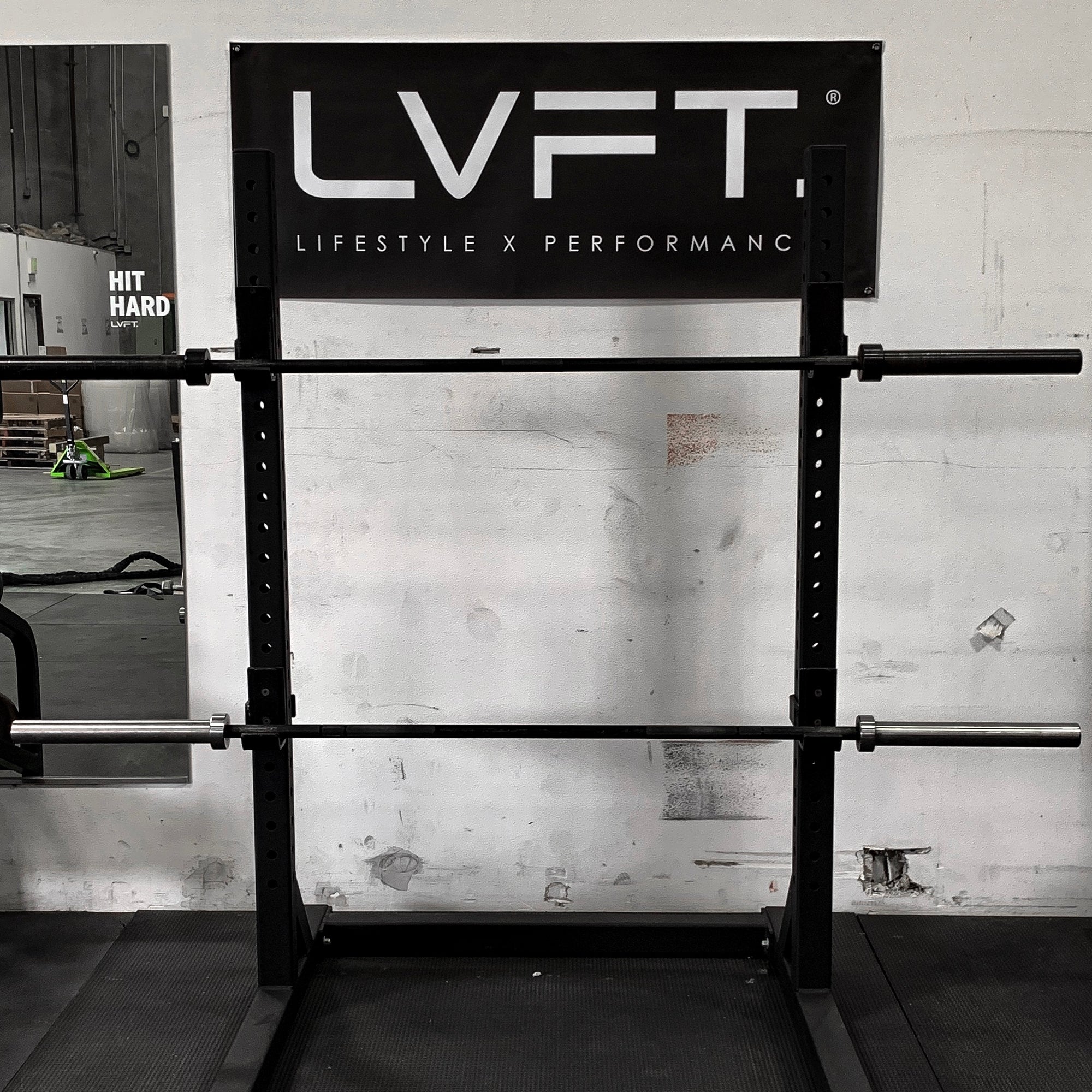 Live Fit Apparel LVFT Vinyl Banner - Black - LVFT 