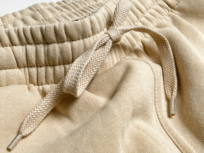 Trademark Fleece Shorts- Beige