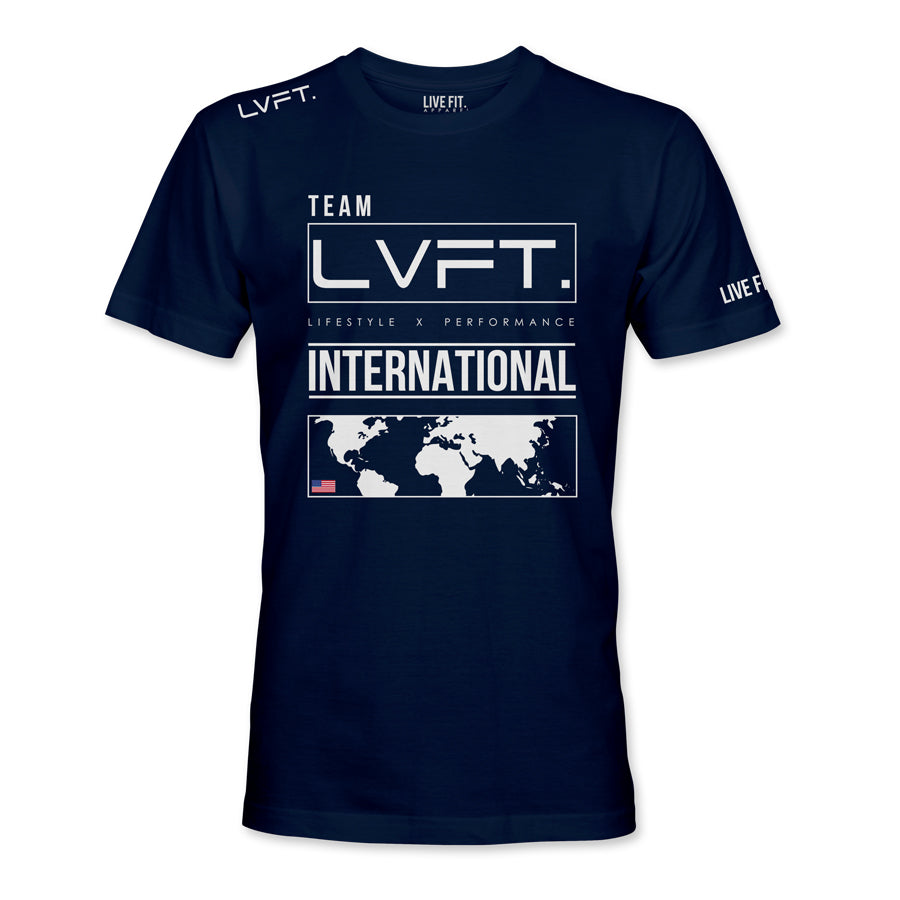 International Tee - Navy