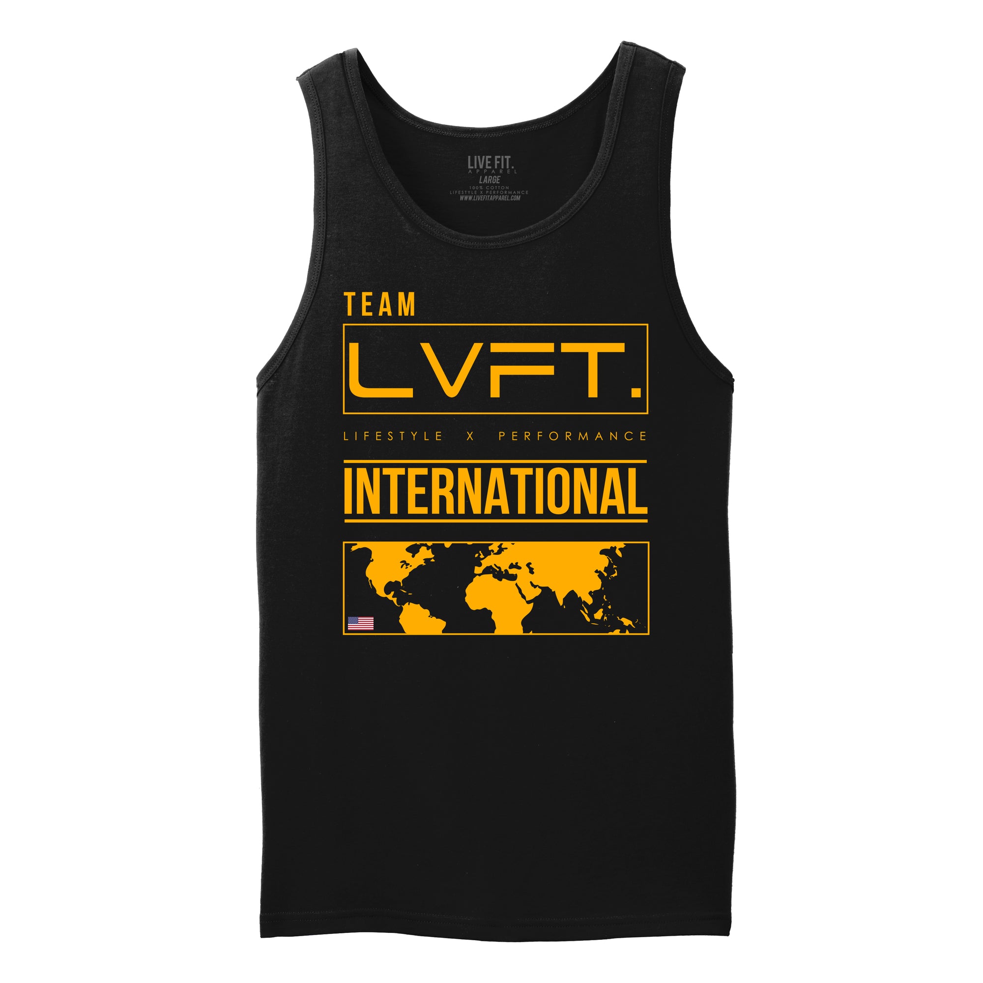 International Tank - Black/Gold