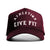 Iron Athletics Cap - Burgundy