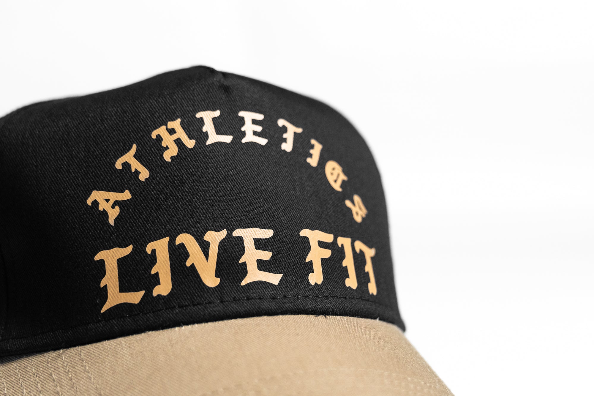 Iron Athletics Cap - Black/Khaki