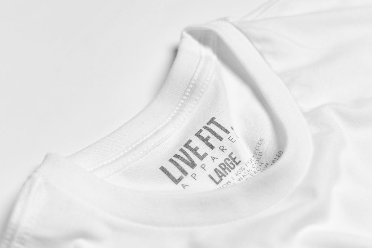 Iron Athletics Tee - White/Khaki