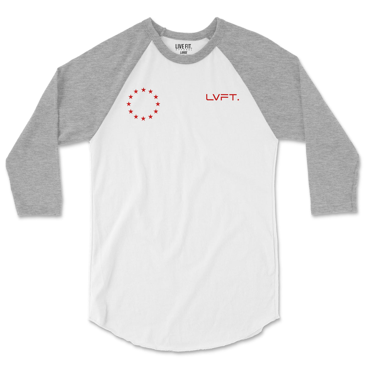 Keeper Raglan Tee - White