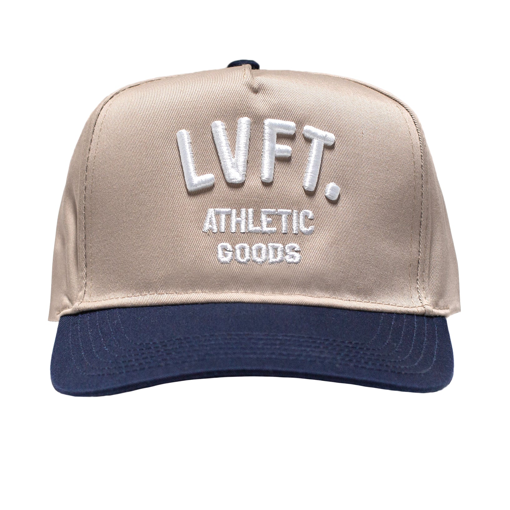 Live Fit Apparel Athletic Goods Cap - Khaki - LVFT 