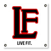 Live Fit Apparel LF Classic Banner - White - LVFT