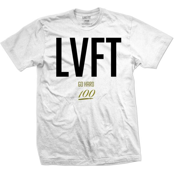 Go Hard Tee - White