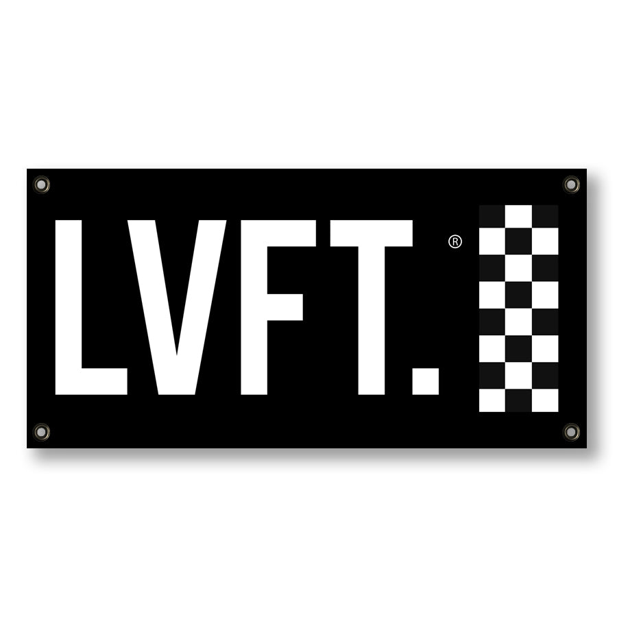 Live Fit Apparel Checker Banner - LVFT 