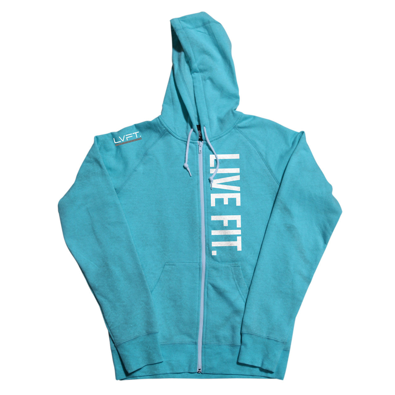 Live Fit Zip Up - Teal | Live Fit Apparel | LVFT - Live Fit. Apparel