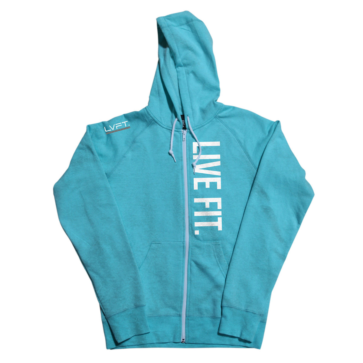 Live Fit Apparel Live Fit Zip Up - Teal - LVFT 