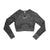 Seamless Long Sleeve Crop  - Heather grey