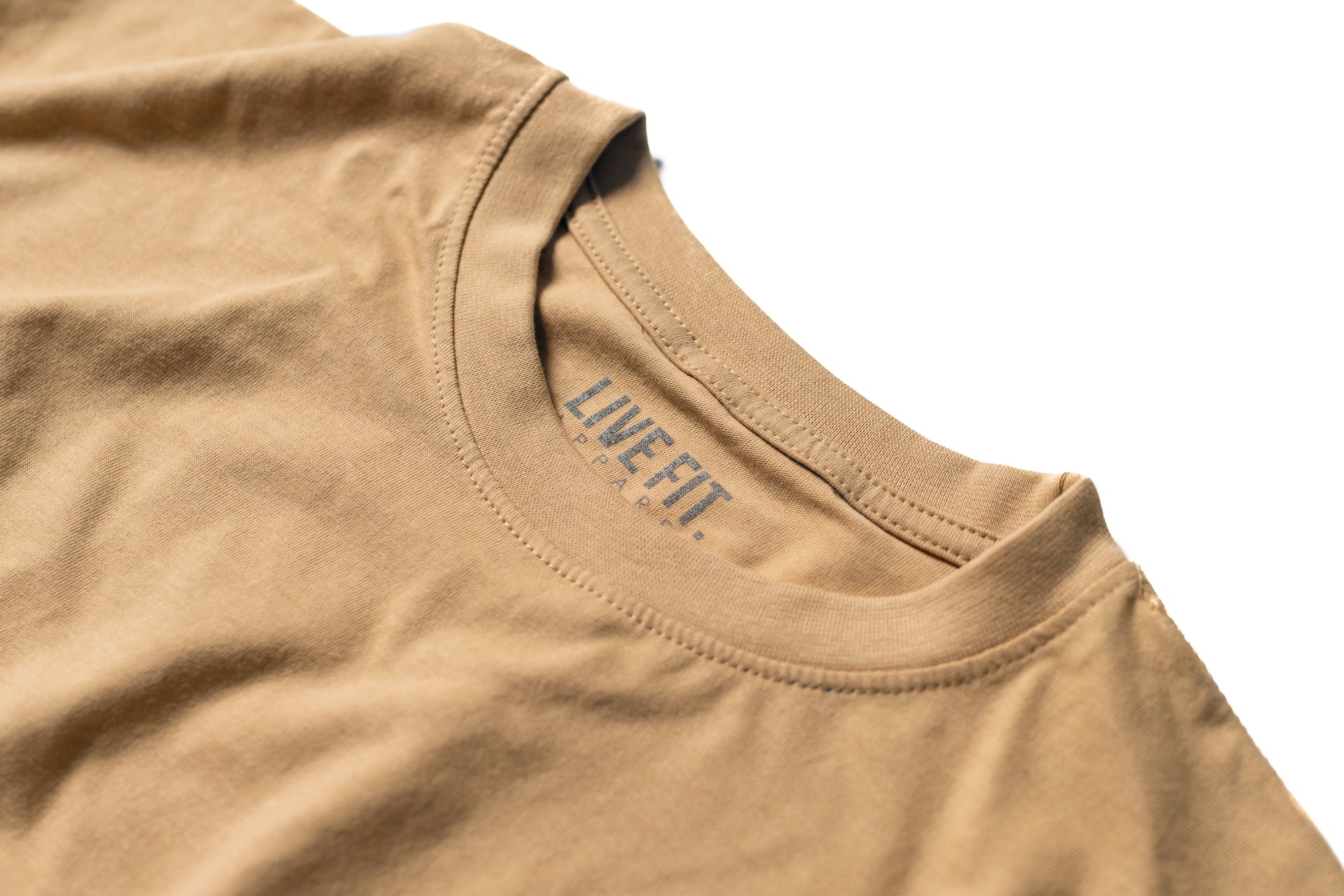 Letterman Heavy Tee -  Khaki