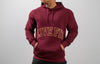Letterman Pullover Hoodie On Body