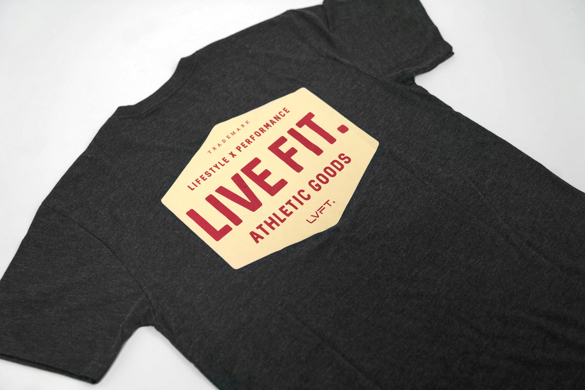 Work Badge Tee - Vintage Black