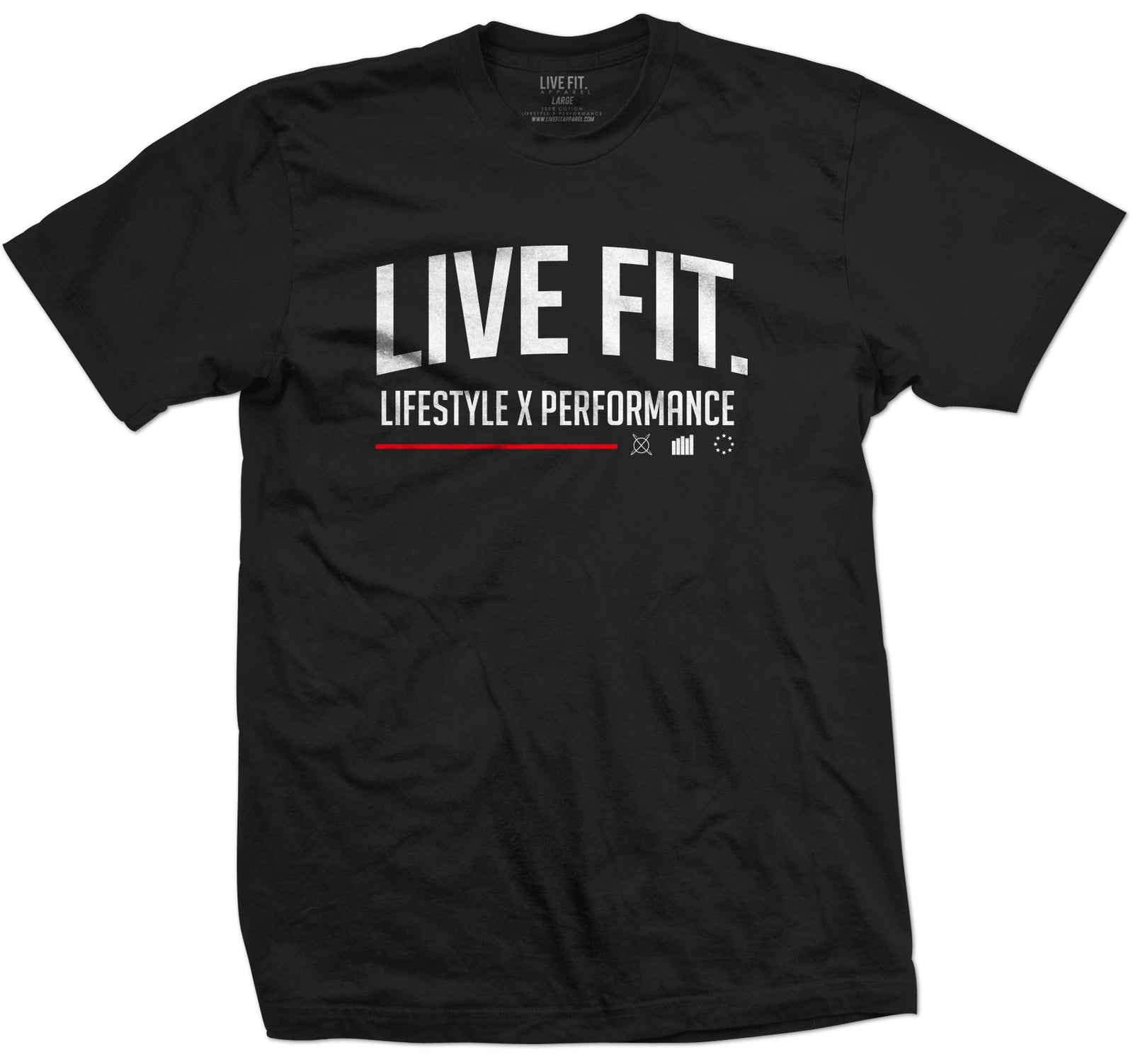 Lifestyle Performance Tee - Black