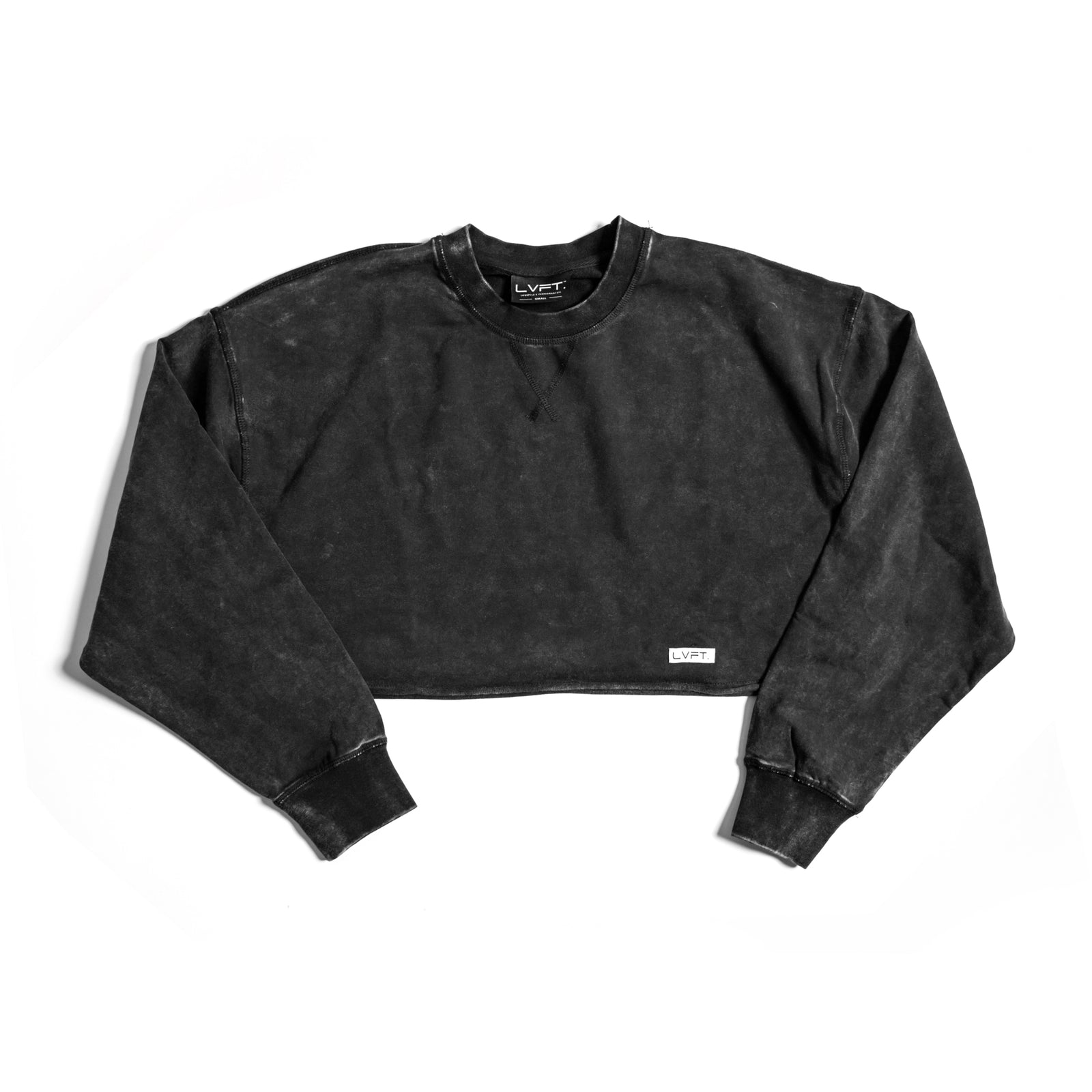 LxP Crop Crewneck - Smoke