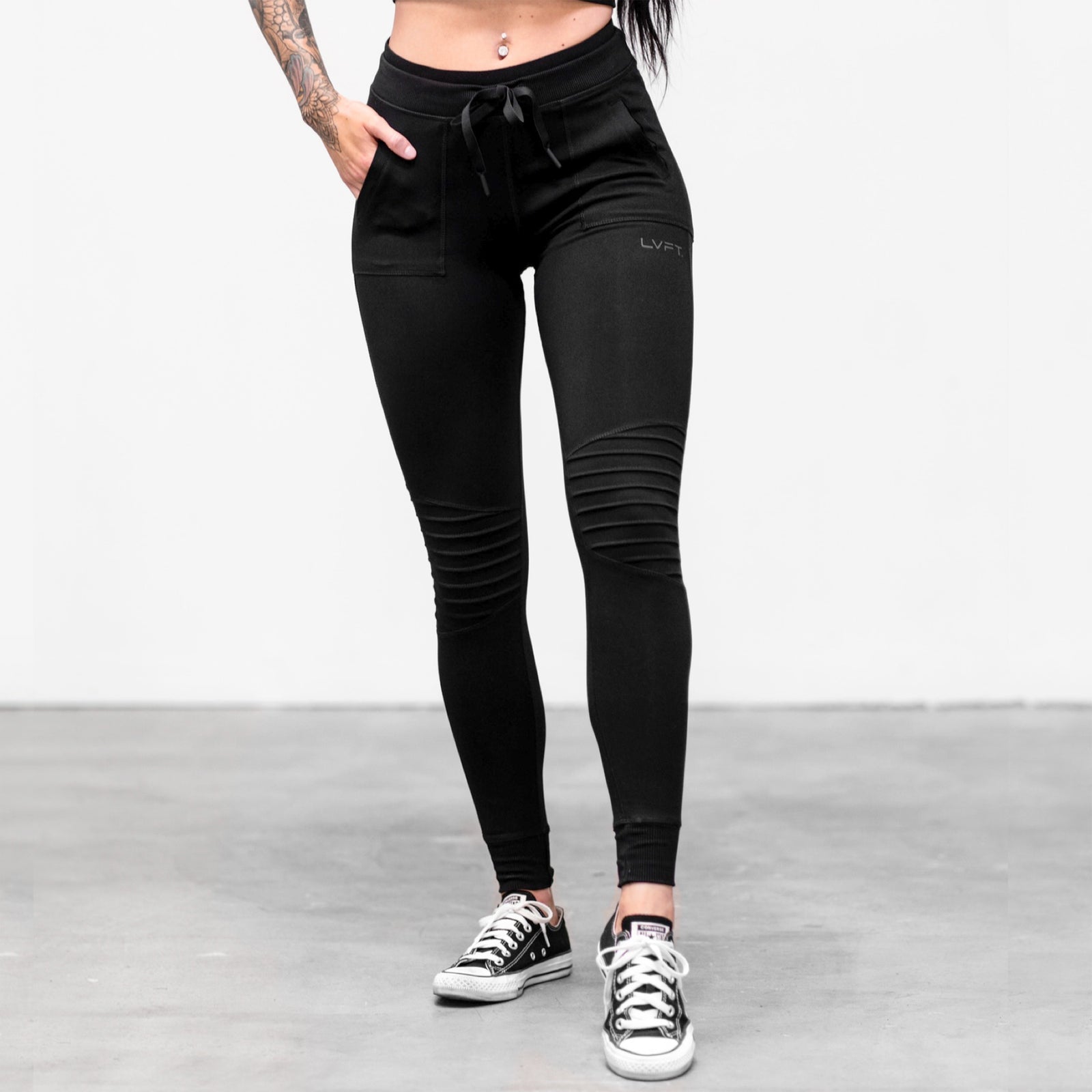 Moto Leggings - Black