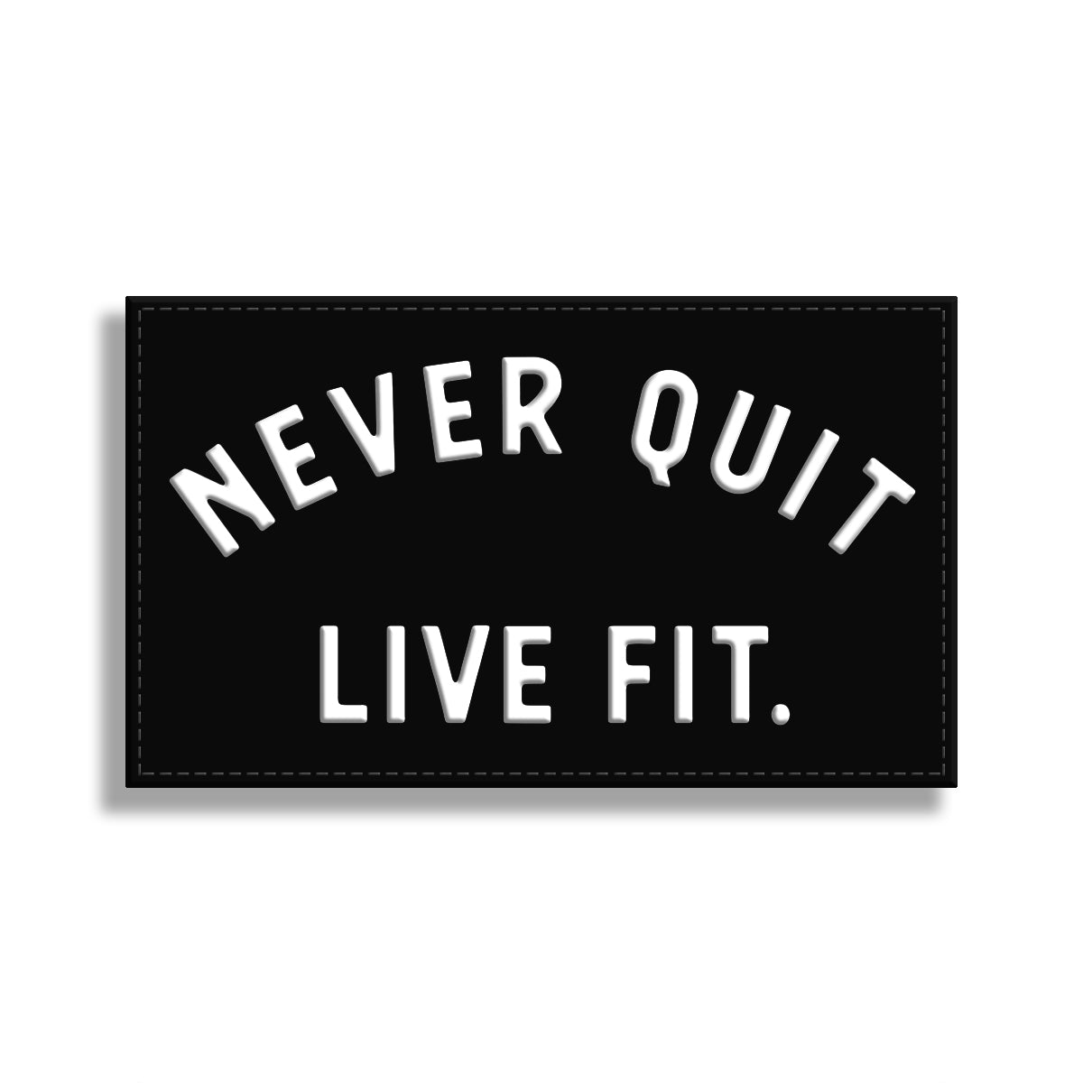 Never Quit PVC Patch - 2" x 3"