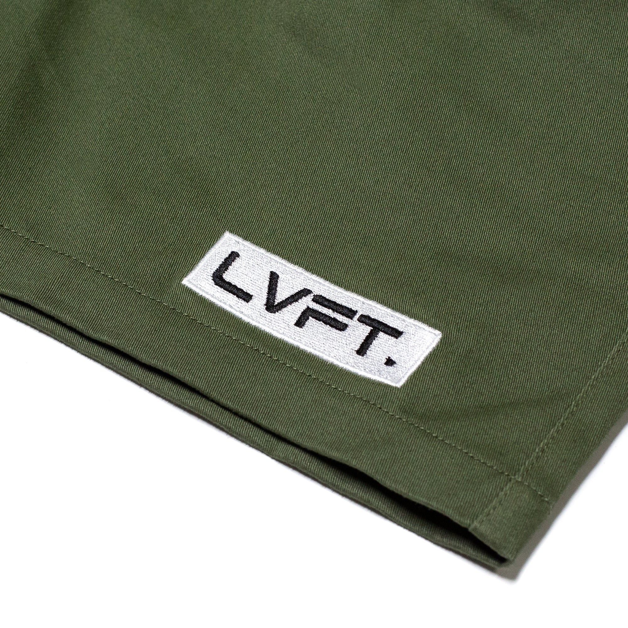 Live Fit Apparel Lifestyle Shorts - Olive - LVFT 