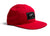 Outpost 5 Panel Camper Cap - Red