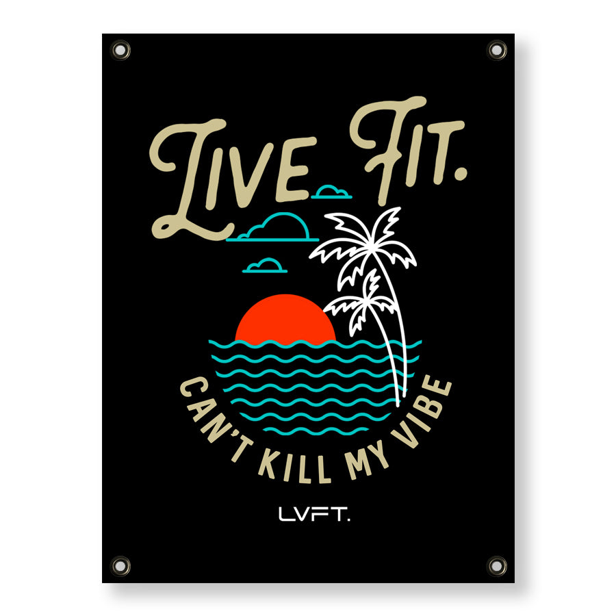 Live Fit Apparel Paradise Banner - Banner - LVFT 