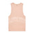 Letterman Muscle Tank - Dusty Rose