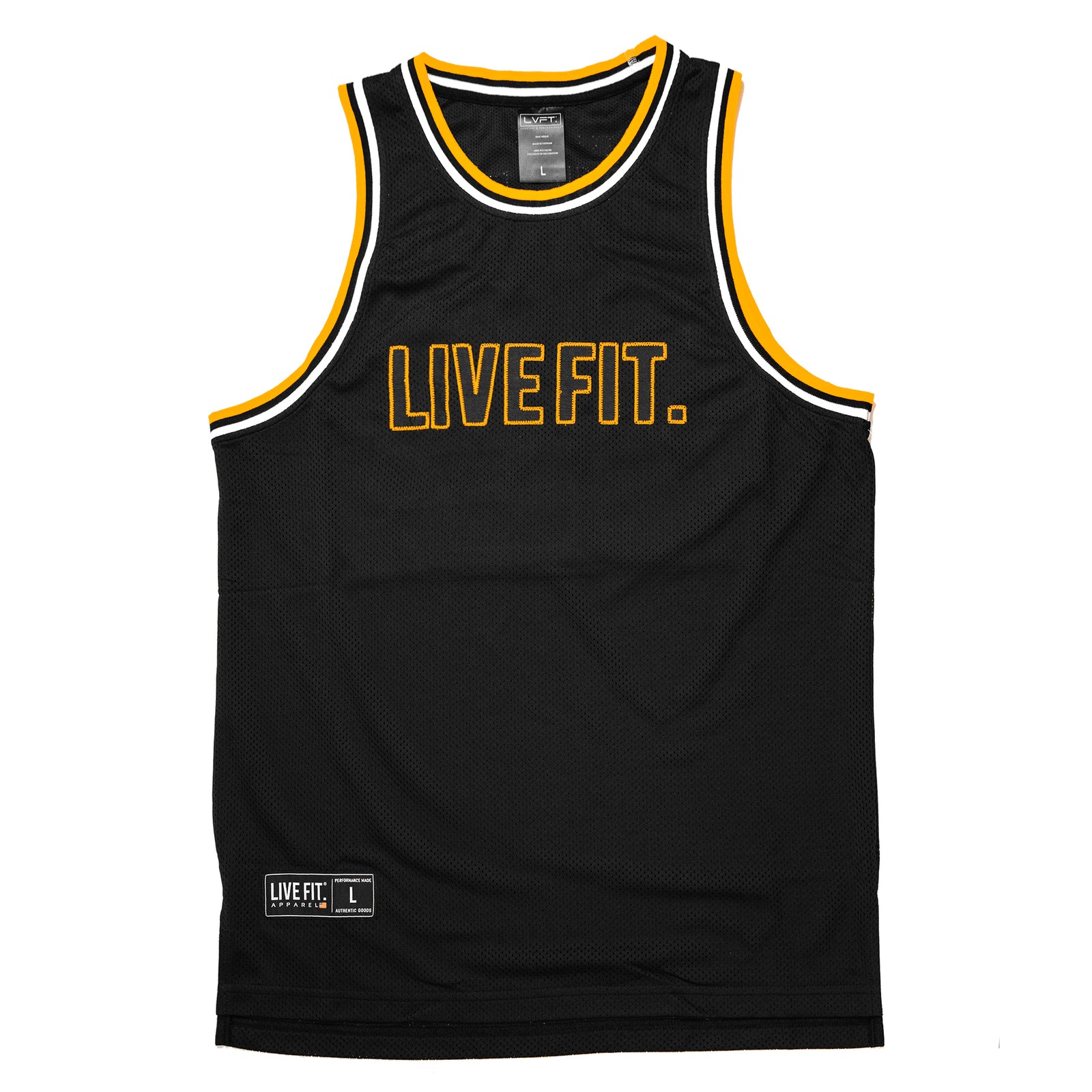 Pregame Jersey - Black / Gold