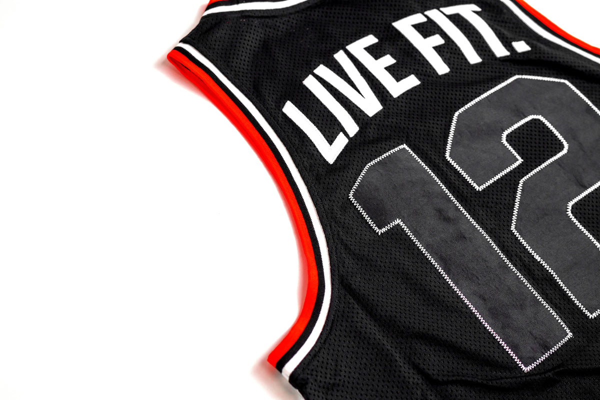 Pregame Jersey - Black / Red
