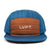 5 Panel Camper Cap - Blue / Copper