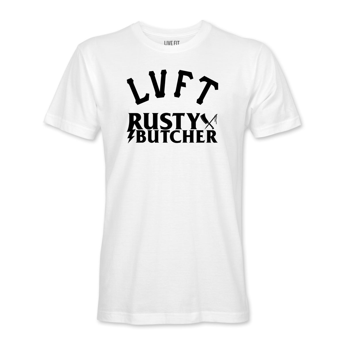 RB x LVFT Tee- White/Black