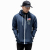 Live Fit Apparel Newport Windbreaker-Navy - LVFT