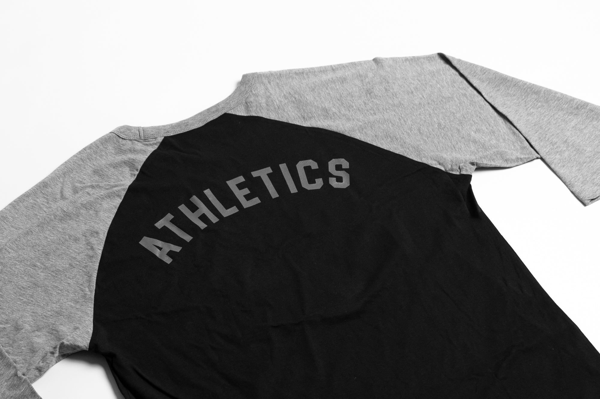 Athletics Raglan - Black/Grey