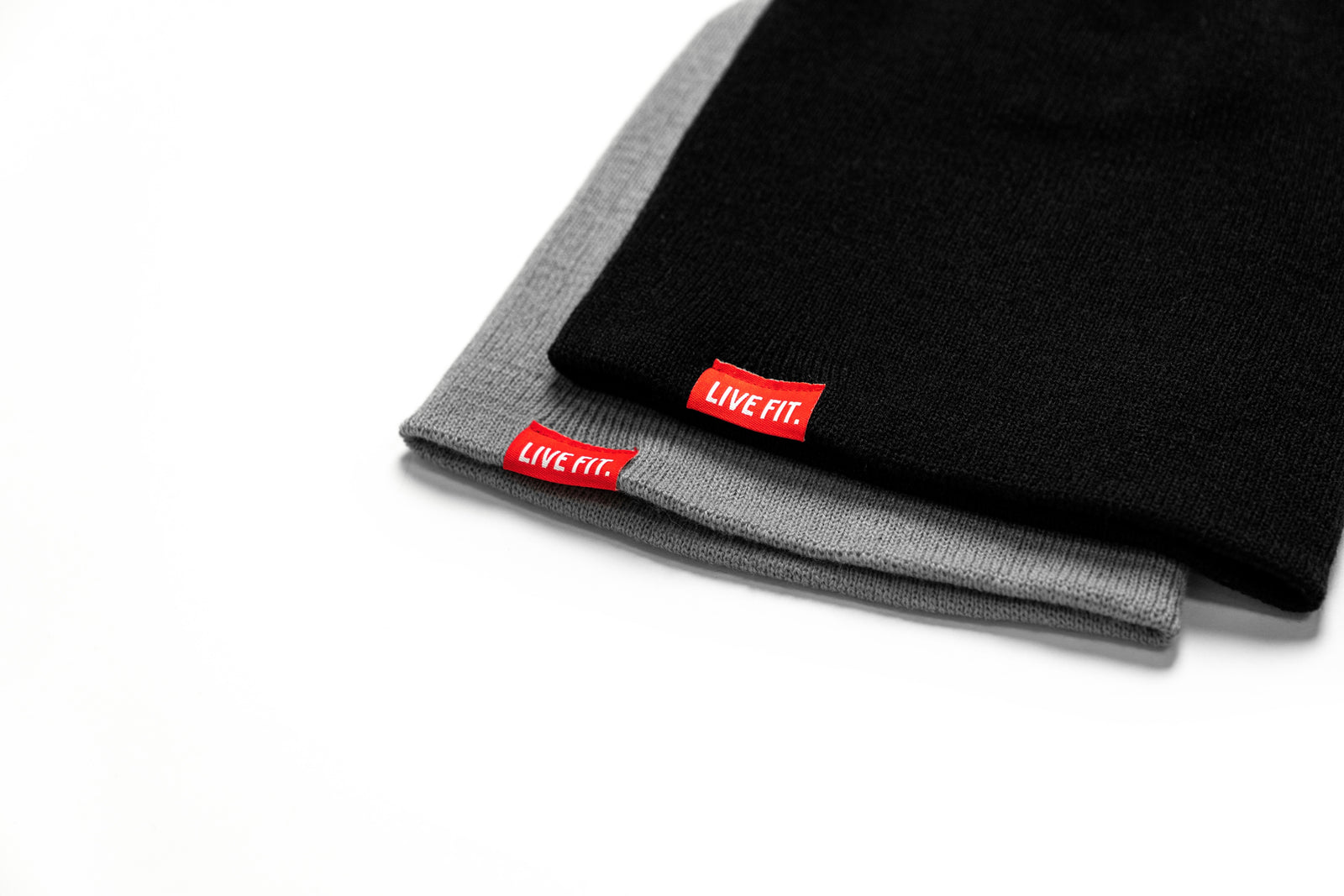 Classic Skull Cap Beanie - Grey Live Fit.