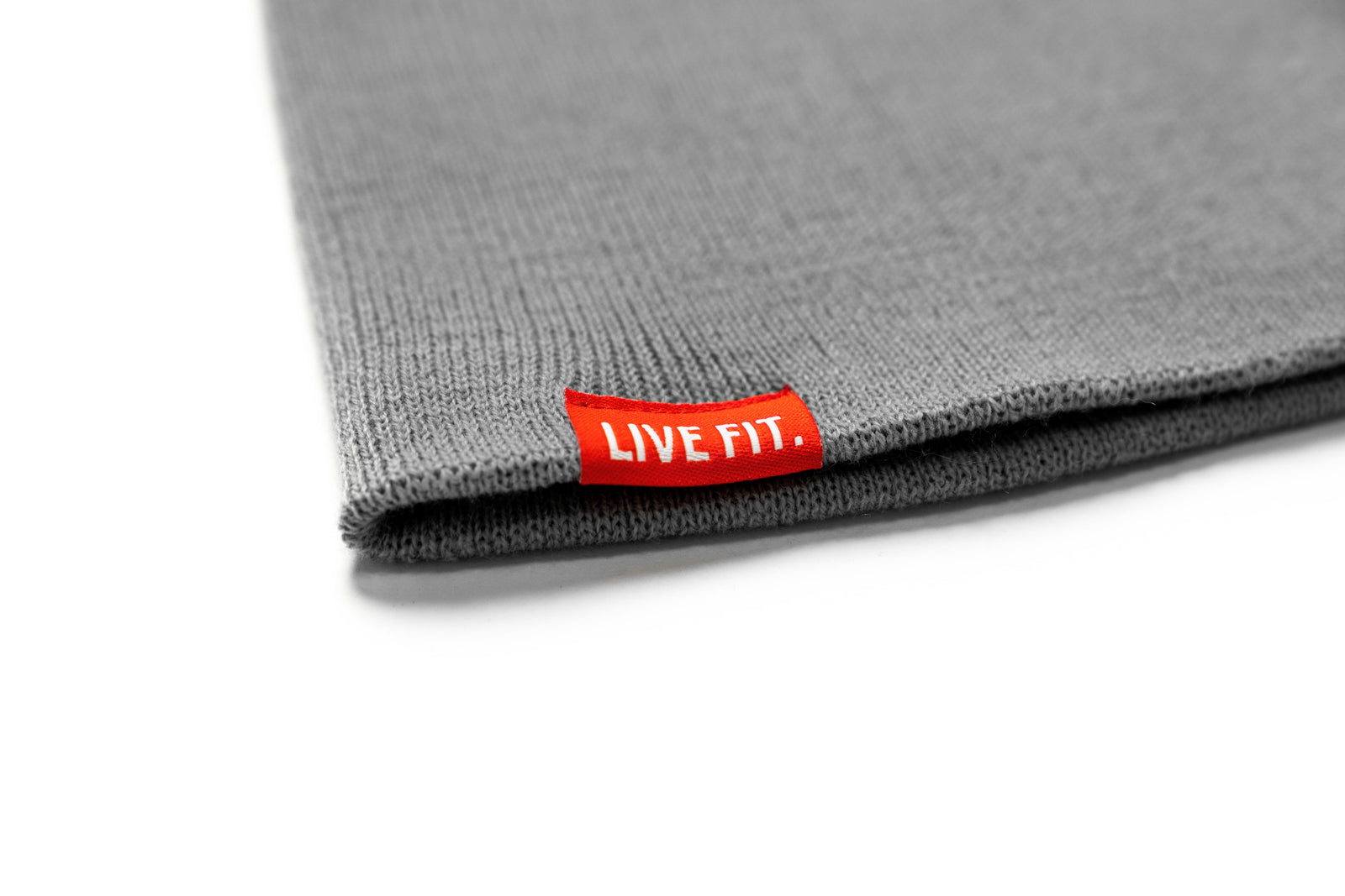 Classic Skull Cap Beanie - Grey Live Fit.