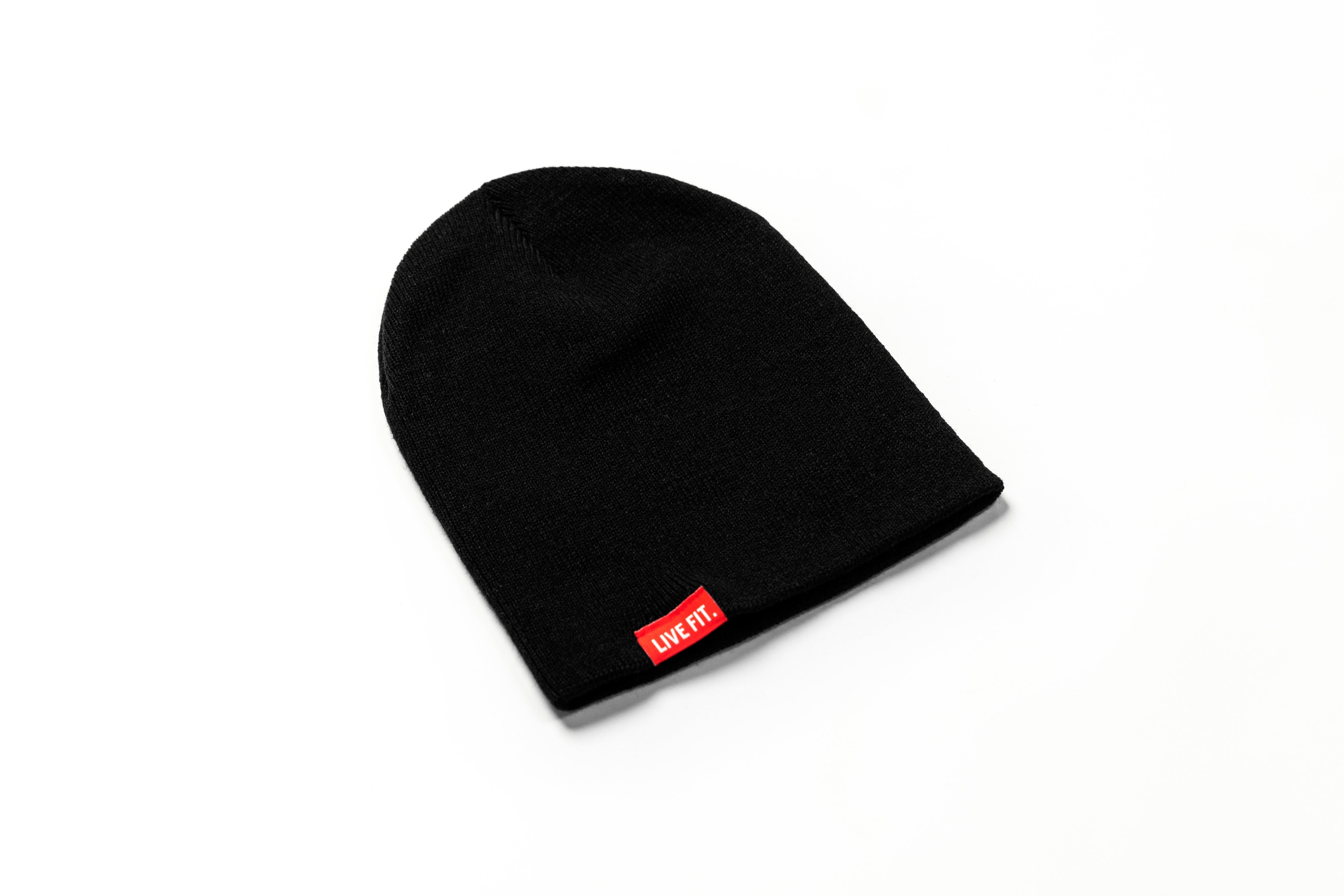 帽子 MLVINCE CLASSIC LOGO RIBBED BEANIE BLACK Classic Skull Cap Beanie - Black Live Fit. - Live Fit. Apparel