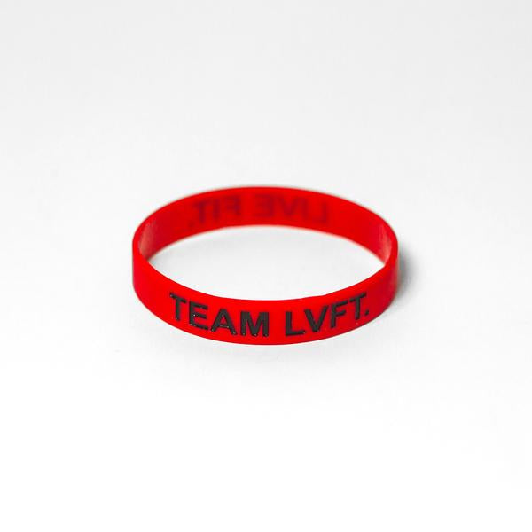 Live Fit Apparel Live Fit Band- Red/Black - LVFT 
