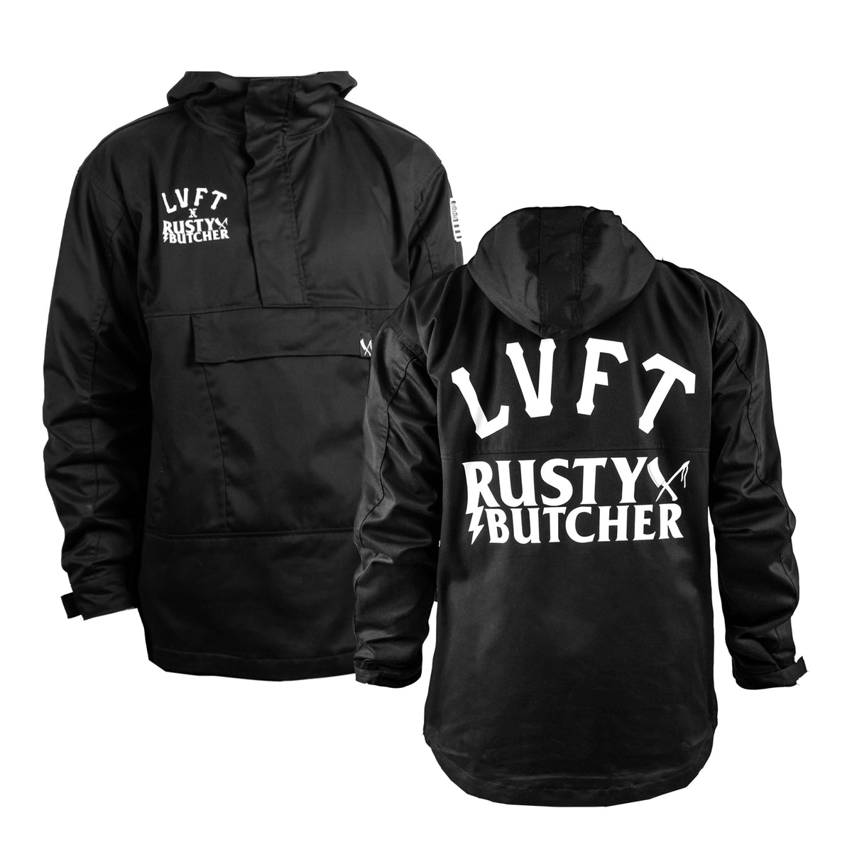 RB x LVFT Jacket- Black/White