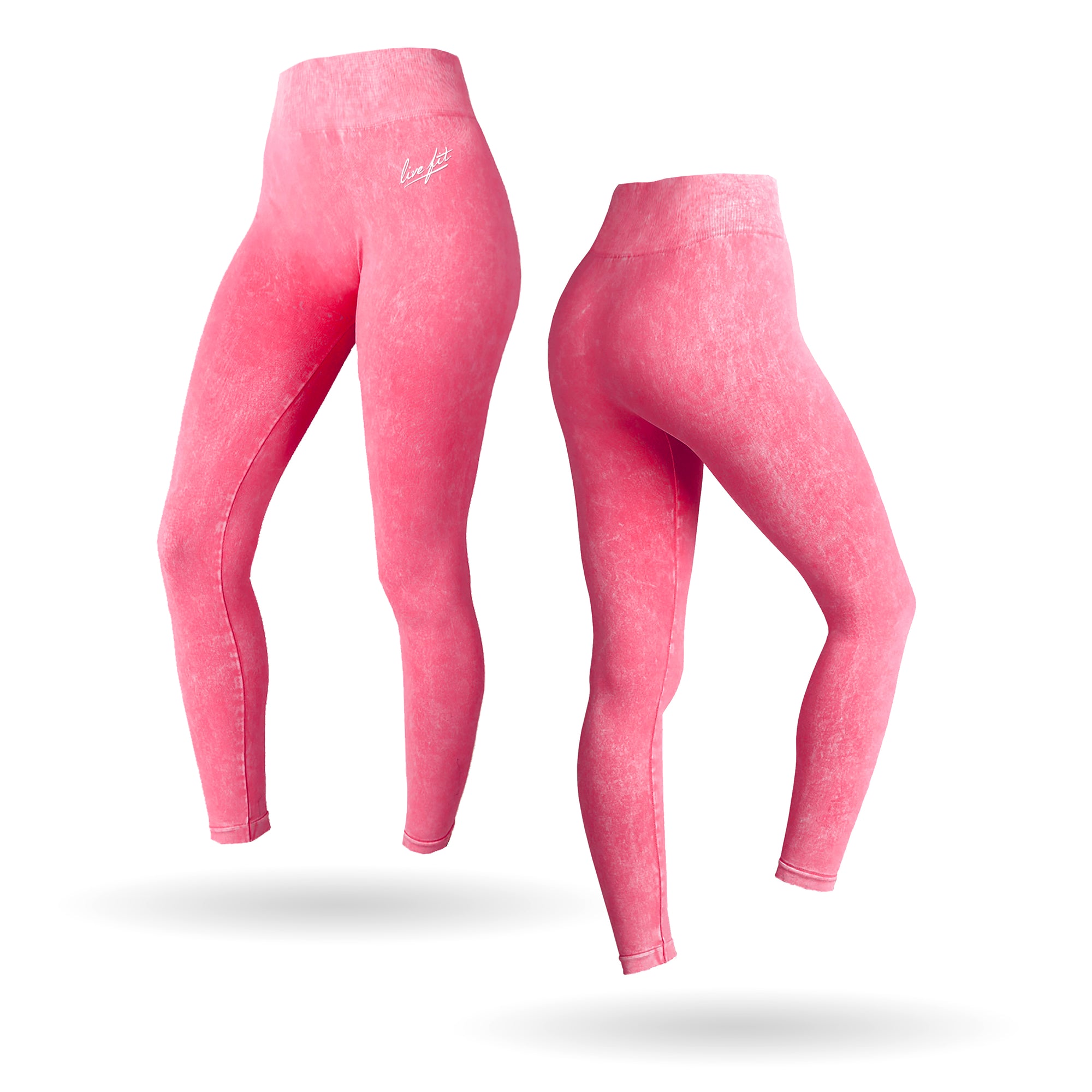 Seamless Leggings - Pop Culture Pink - Live Fit. Apparel