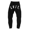 Stamped Joggers - Black