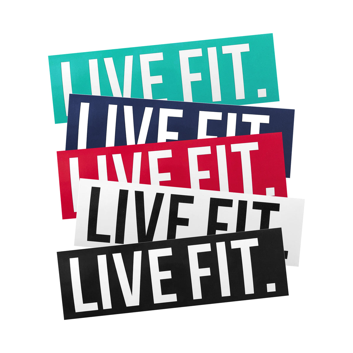 Live Fit Apparel Live Fit. 8&quot;  Sticker Pack - LVFT 