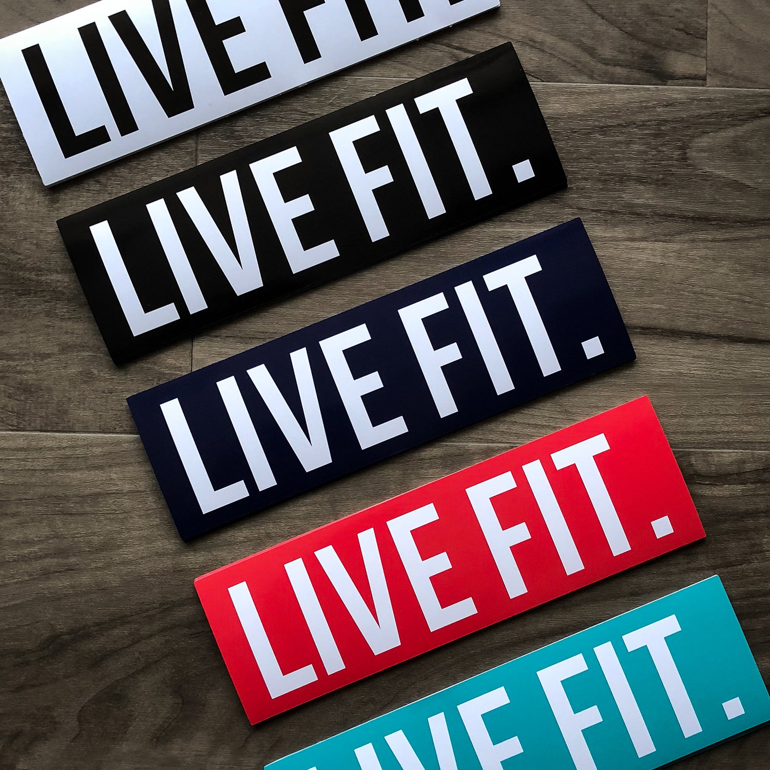 Live Fit Apparel Live Fit. 8"  Sticker Pack - LVFT 