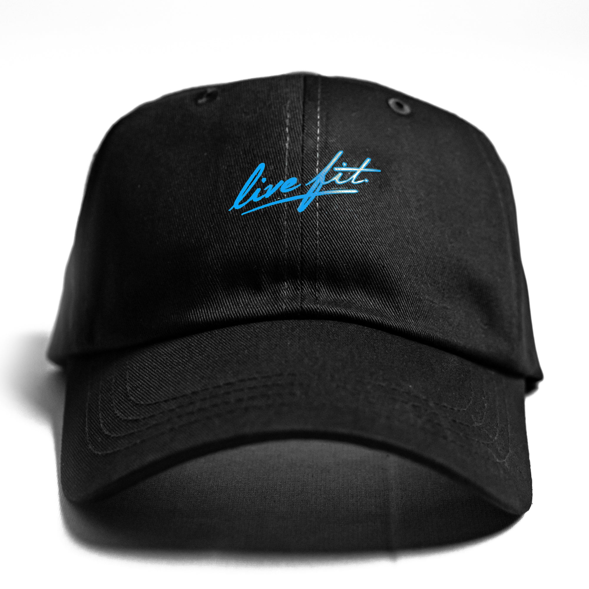 Strike Dad Cap - Neon Blue / Black