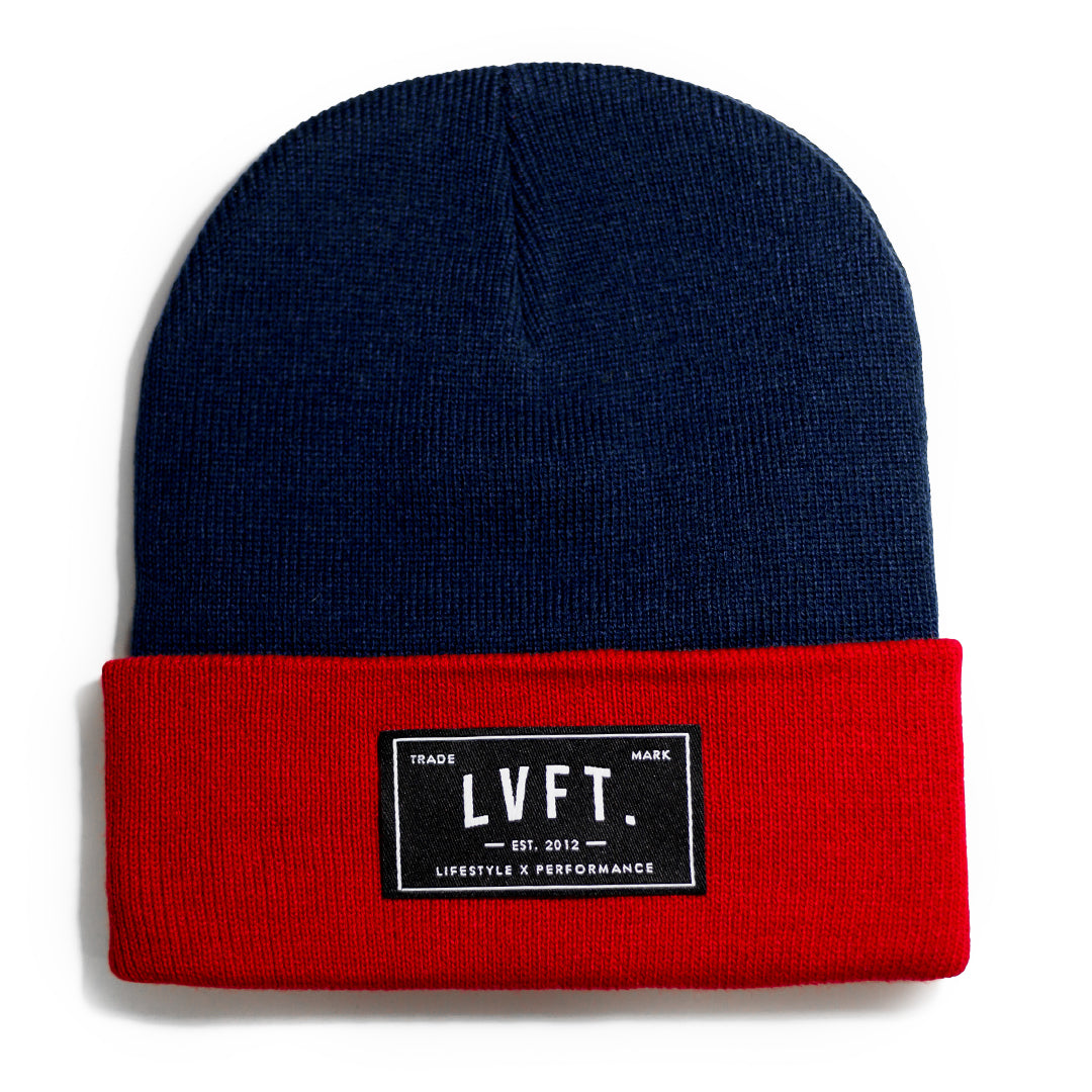 Trademark Beanie - Navy / Red