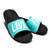 Live Fit Apparel Live Fit. Slides- Teal -LVFT 